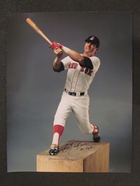 Yaz Autographed Poster
