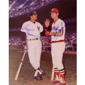 Carl Yastrzemski and Reggie Jackson Autographed Photo