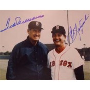 Carl Yastrzemski and Ted Williams Autographed Photo