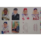 Rare Perez Steel Uncut Sheet Tenth Series Autographed