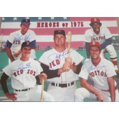 1975 Boston Red Sox Championship Team Heroes Autographed Photo 