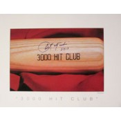 Carl Yastrzemski Autographed 3000 Hit Poster