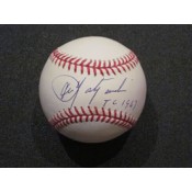Carl Yastrzemski Autographed Baseball with TC 67 Inscription