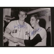 Carl Yastrzemski and Jim Lonborg Autographed Photo