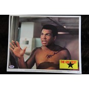  Muhammad Ali Poster Signed from the movie The Greatest Comes with Letter of Authenticity