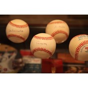 Very Rare Major League Baseballs signed with Pen by Muhammad Ali signing his birth name Cassicus Clay