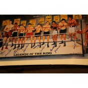 Muhammad Ali Legends Of The Ring Multiple Signatures